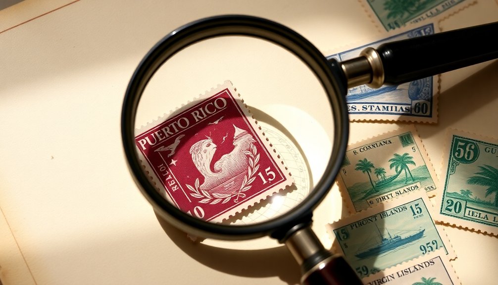 us territory stamp collection